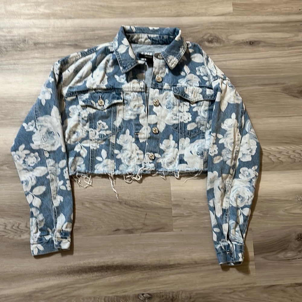 Cropped Jean Jacket